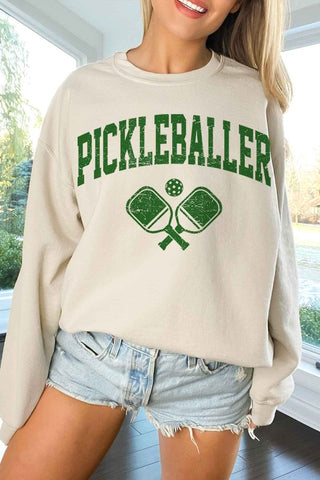 PICKLEBALLER OVERSIZED SWEATSHIRT