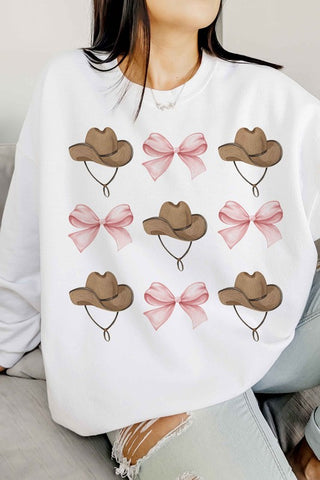 COWGIRL COQUETTE OVERSIZED SWEATSHIRT