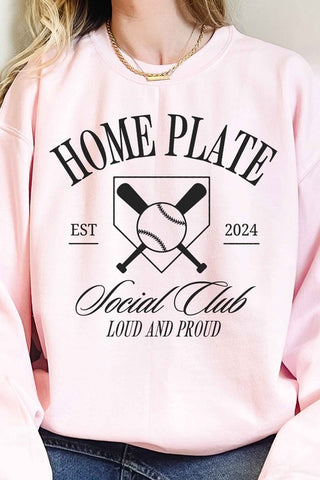 HOME PLATE SOCIAL CLUB OVERSIZED SWEATSHIRT