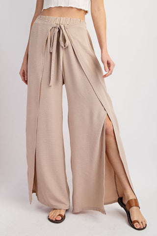 Wrap Tie Drawstring Pant