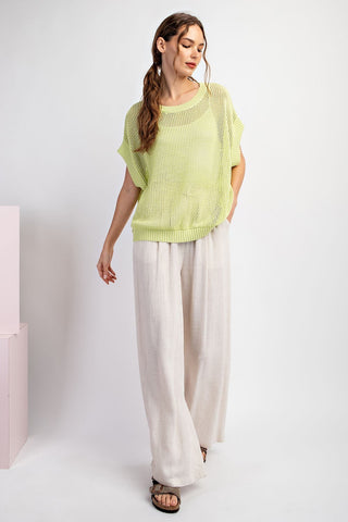 Avocado Summer Sweater