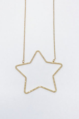 Shine Baby Star Necklace, Gold