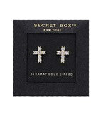 Cross Stud Earrings